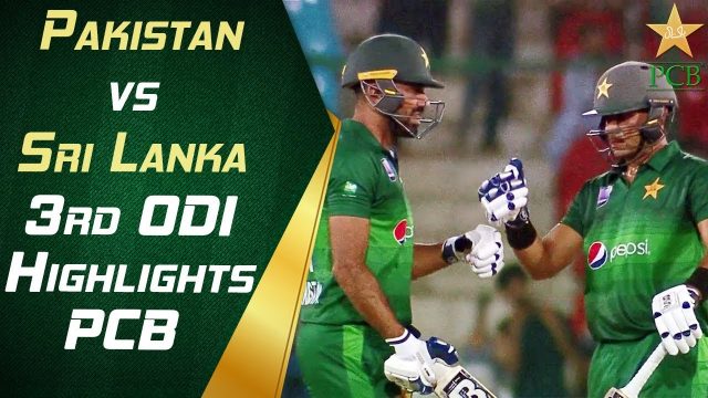 Pakistan vs Sri Lanka 2019 | 3rd ODI | Highlights